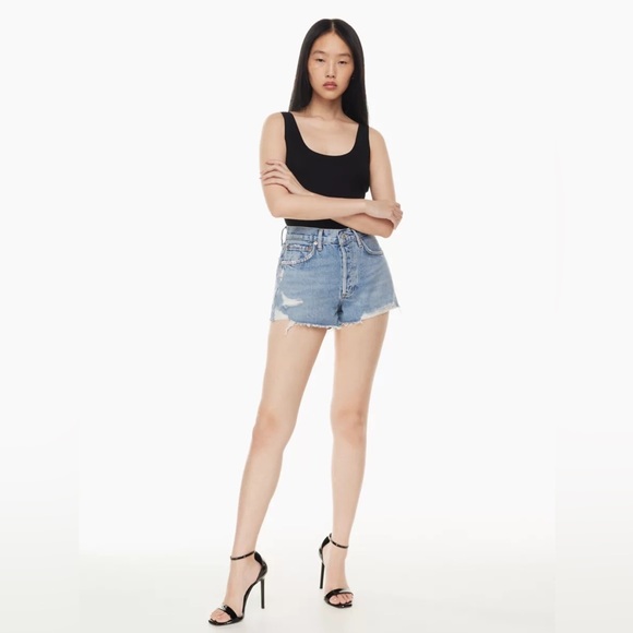 Agolde Parker Shorts - Picture 3 of 8